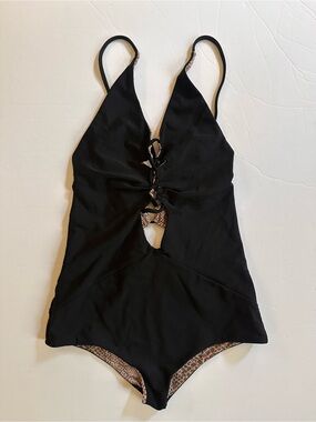 Acacia Swimwear Kokomo One Piece Swimsuit black size P XS